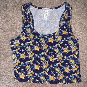 Crop Floral Top